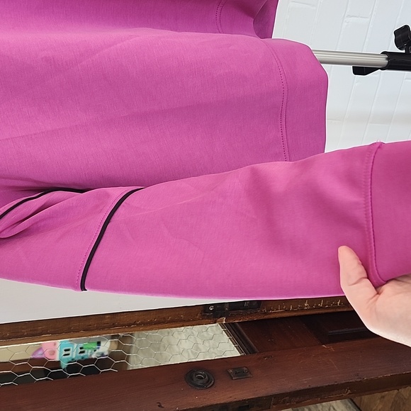 Purple Sweatshirt with Black Accents, Xl - Picture 2 of 11